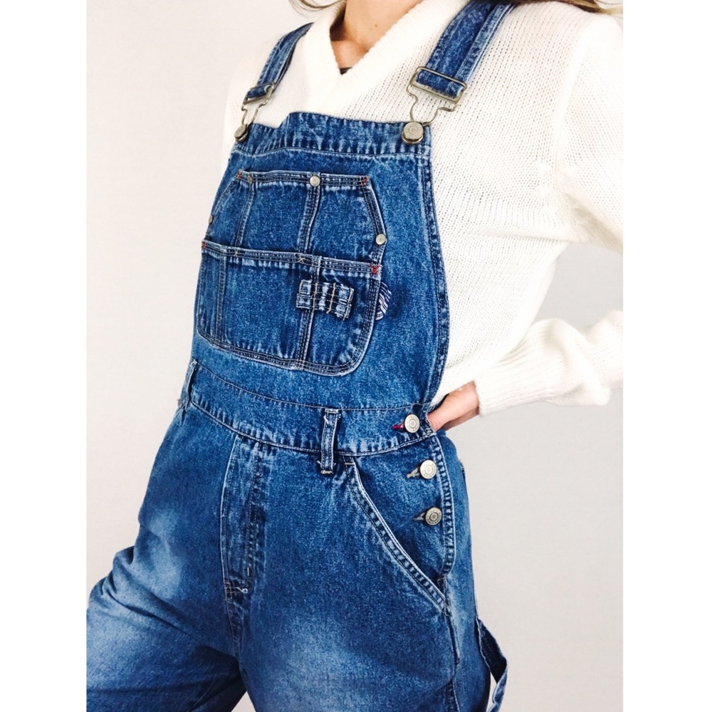 Vintage ⚡️ Denim Carpenter Overalls - Picture 3 of 16